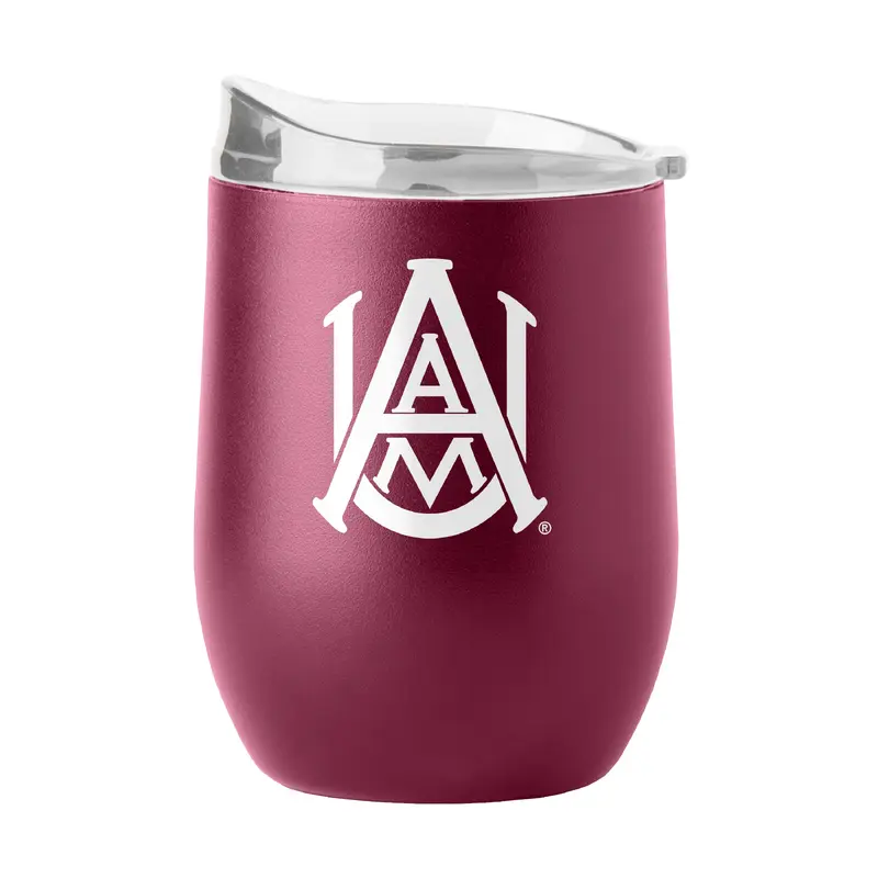 Alabama A&M 16oz Gameday Powder Coat Curved Bev
