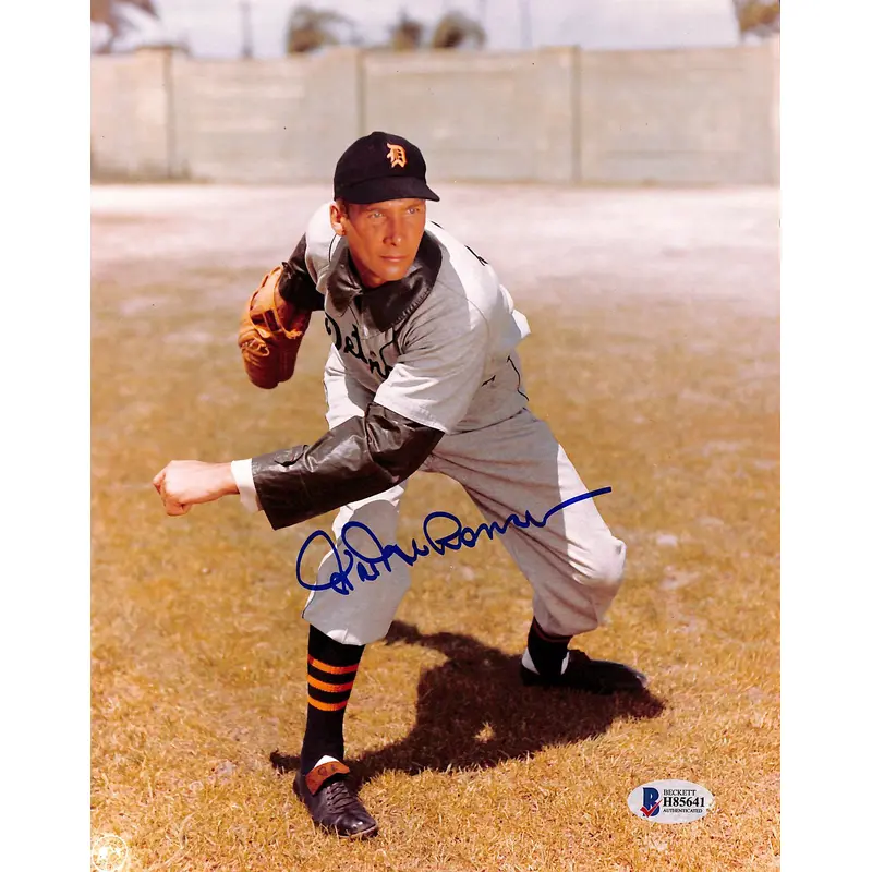 Tigers Hal Newhouser Authentic Signed 8x10 Photo Autographed BAS 2