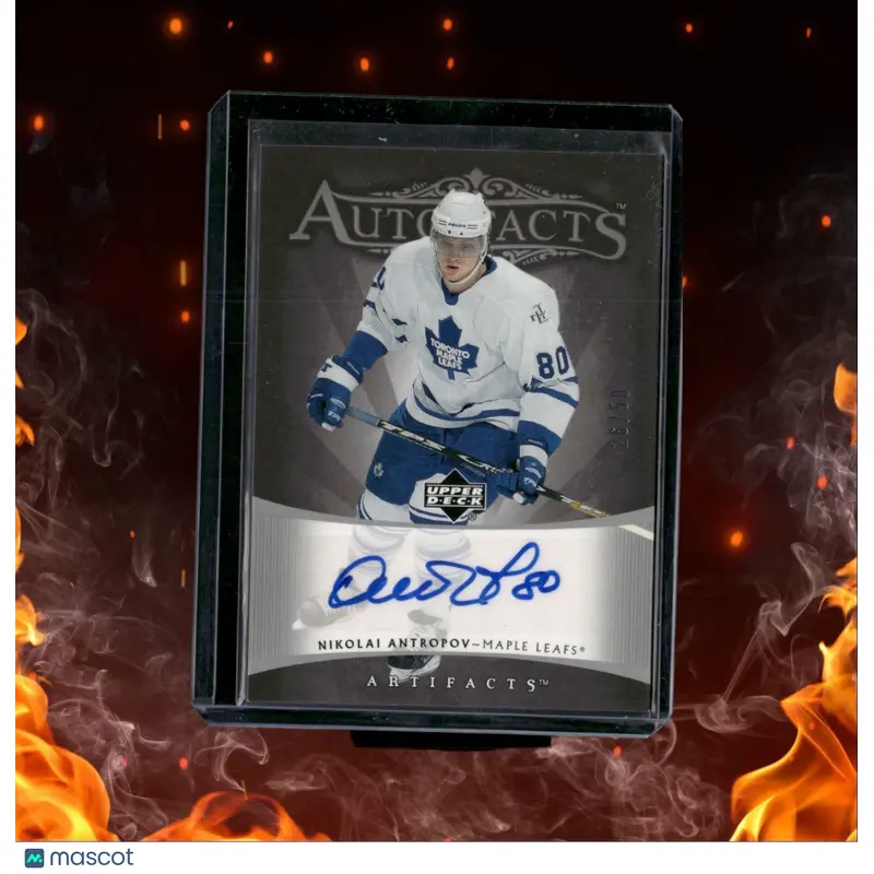 2005-06 Upper Deck Artifacts Nikolai Antropov Autofacts #AF-NA