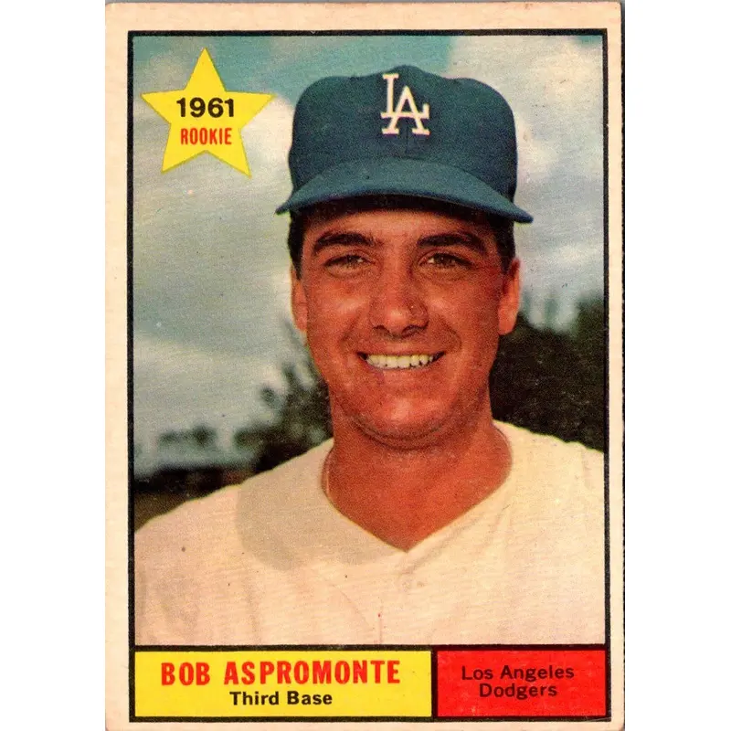 1961 Topps Bob Aspromonte #396 VG-EX