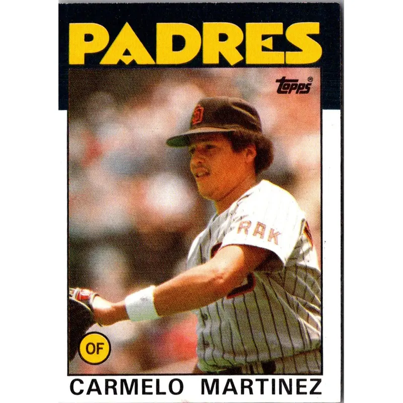 1986 Topps Carmelo Martinez #67