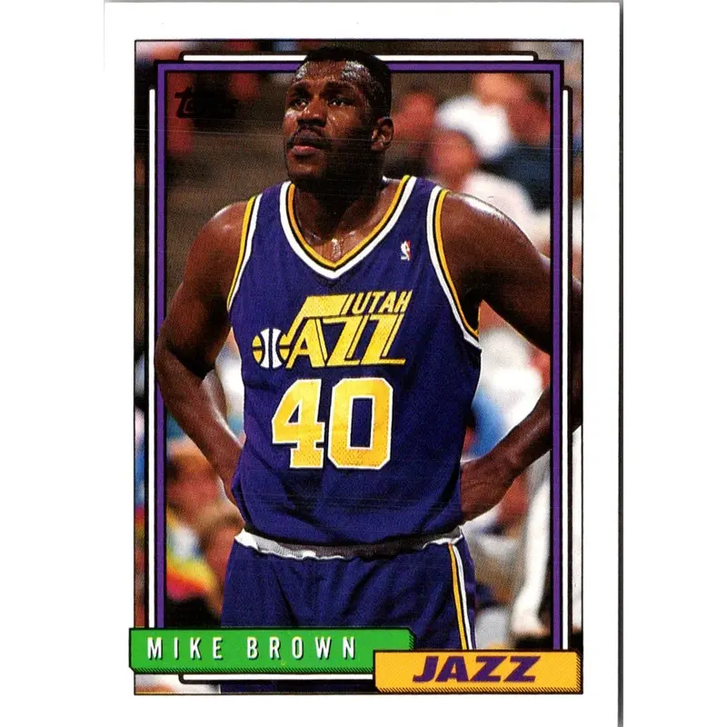 1992 Topps Mike Brown #177
