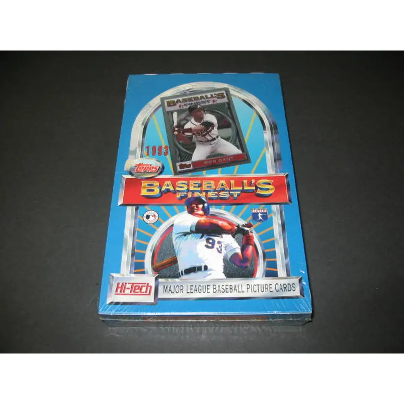 1993 Topps Finest Baseball Unopened Box (Authenticate)