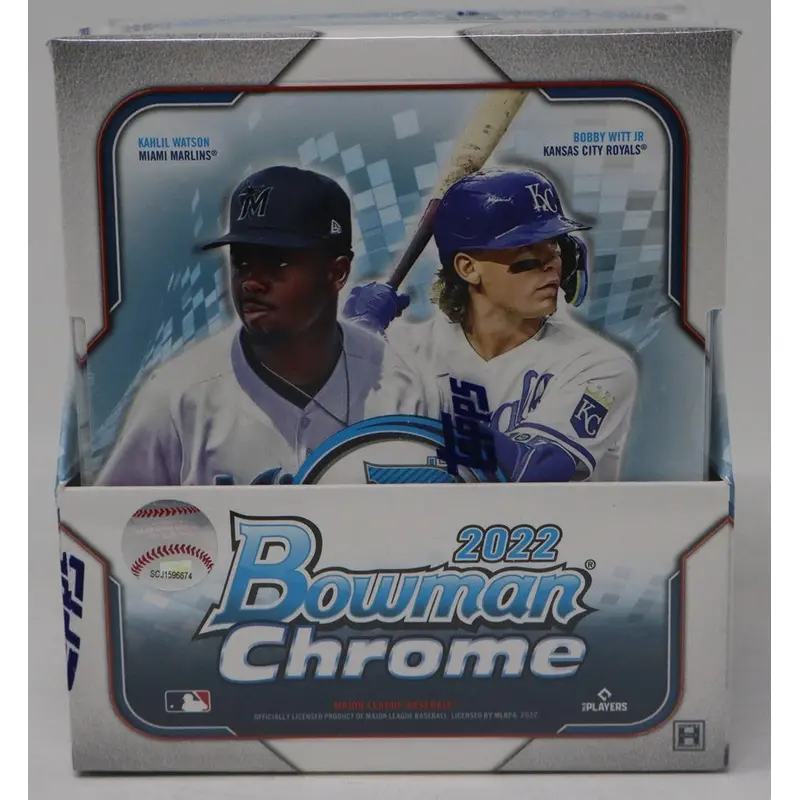 2022 Bowman Chrome Baseball Box (Hobby) (2/6/5)