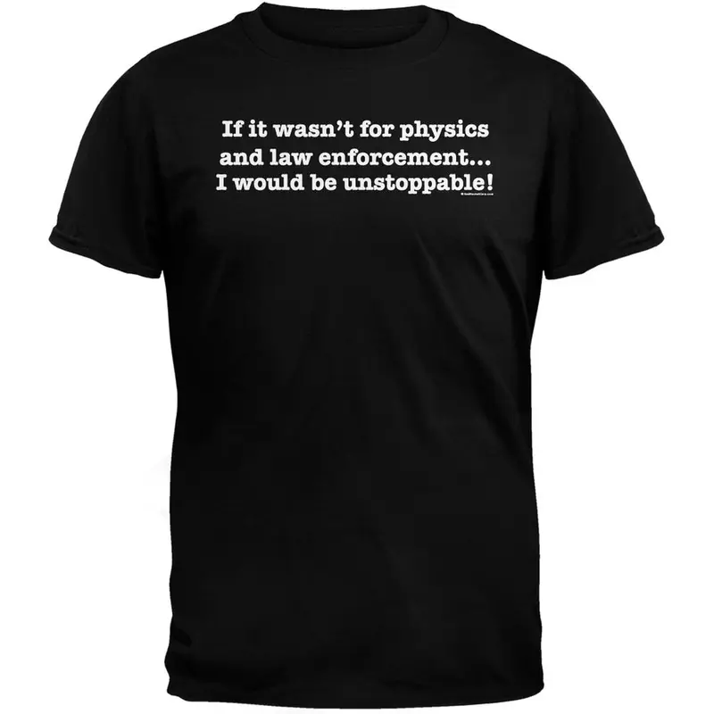 Physics And Law Enforcement T-Shirt