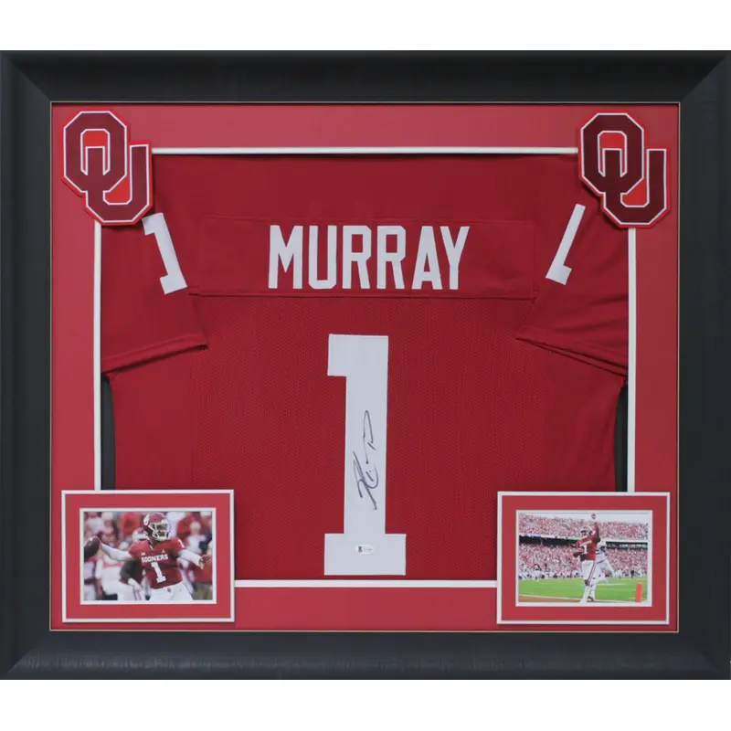 Kyler Murray Authentic Signed Maroon Pro Style Framed Jersey BAS Witnessed