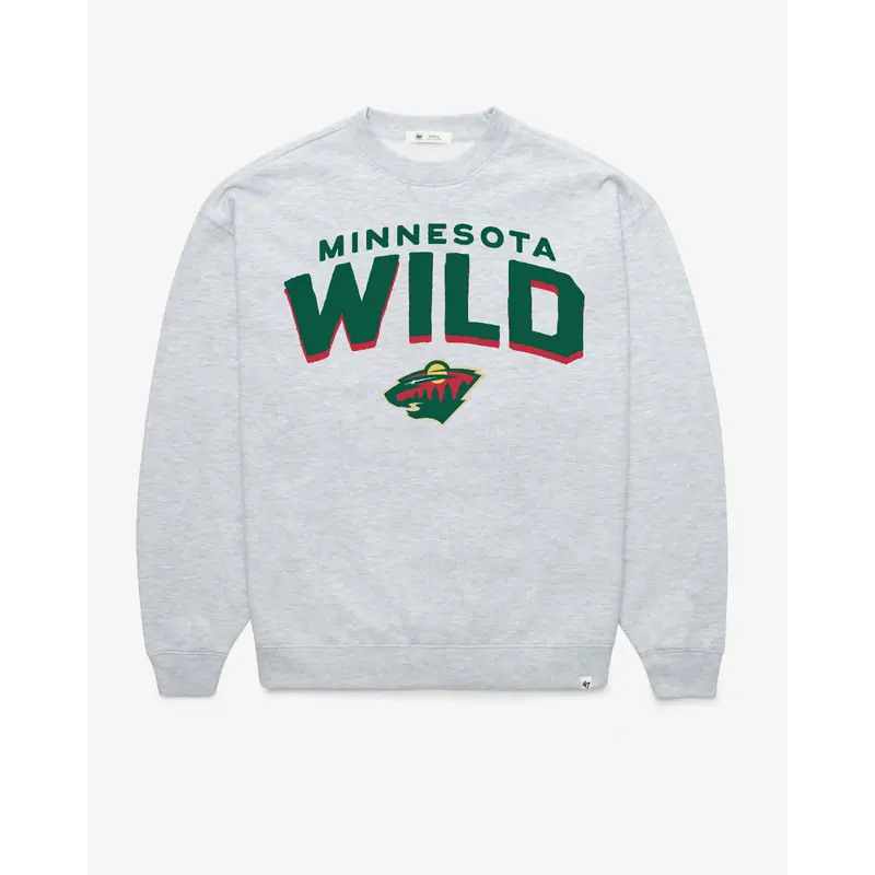 MINNESOTA WILD CAMPUS ARCH CLOUD '47 OVERSIZED CREW WOMENS