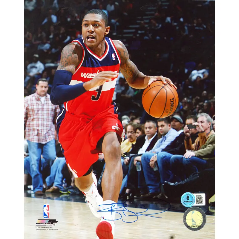 Wizards Bradley Beal Authentic Signed 8x10 Vertical Photo BAS #BR24957