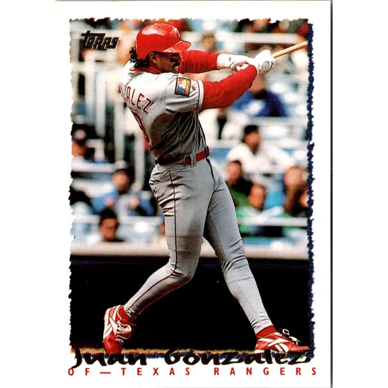 1995 Topps Juan Gonzalez #70