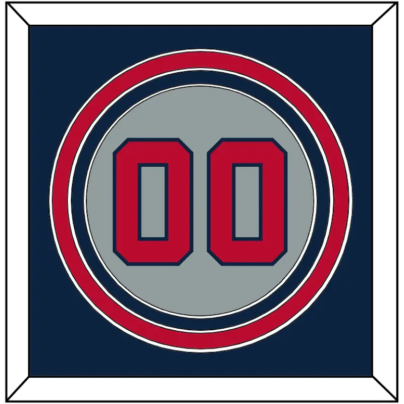Atlanta Number - Road Gray - Triple Mat 3