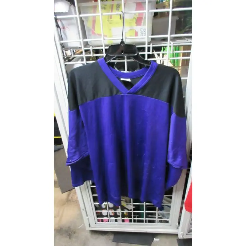 Used CCM Purple 82 Hockey Jersey Adult Size Medium - wear