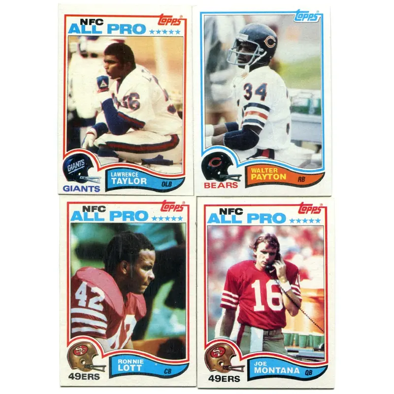 1982 Topps Football Complete Set NM NM/MT (528) (23-128)