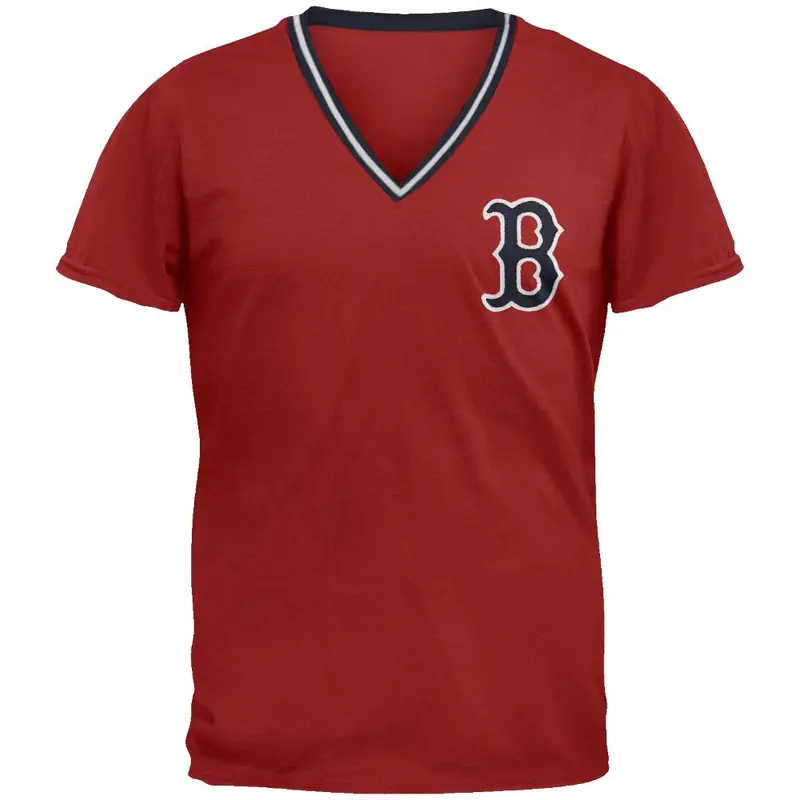 Boston Red Sox - Onfield Premium V-Neck T-Shirt