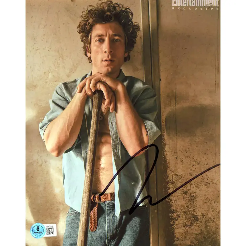 Jeremy Allen White Shameless Authentic Signed 8x10 Photo BAS #BN77098