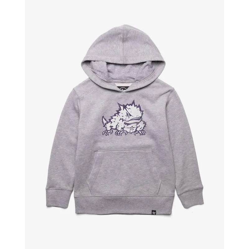 TEXAS CHRISTIAN HORNED FROGS DISTRESSED IMPRINT '47 HEADLINE HOOD KIDS