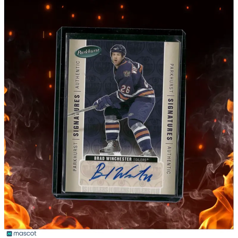 2005-06 Upper Deck Parkhurst Brad Winchester Signatures Auto #WI