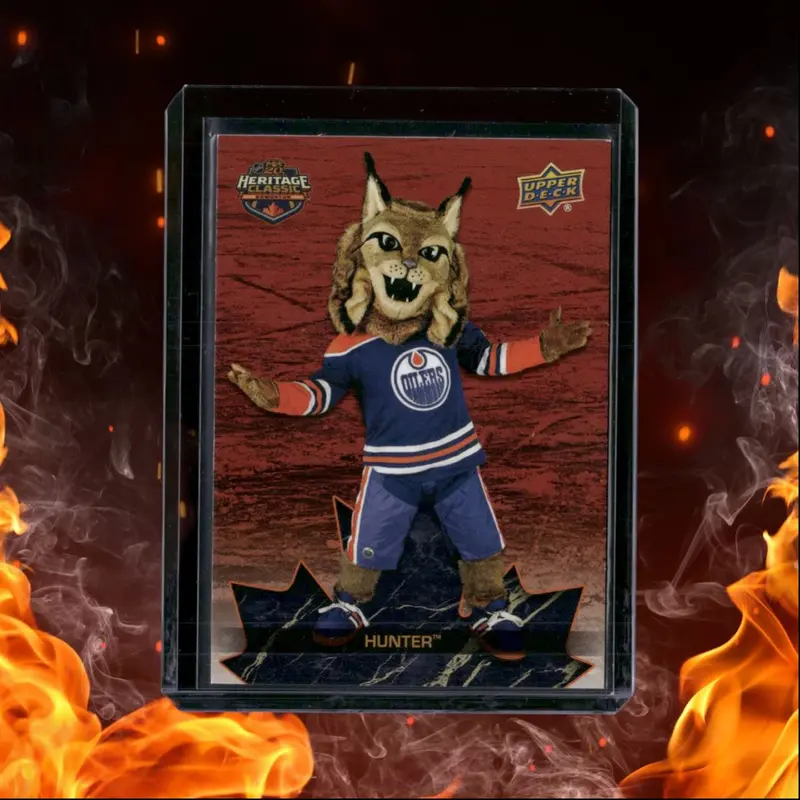 2023-24 Upper Deck Heritage Classic Hunter Mascot (B)