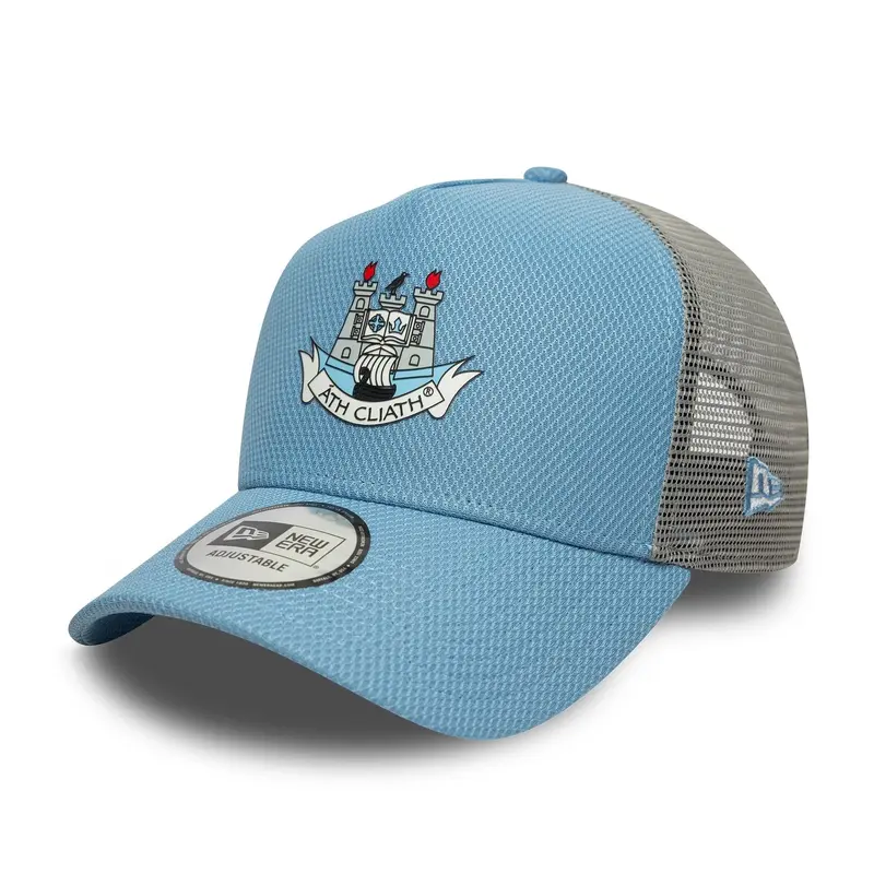 Dublin GAA Pastel Blue 9FORTY A-Frame Trucker Adjustable Cap