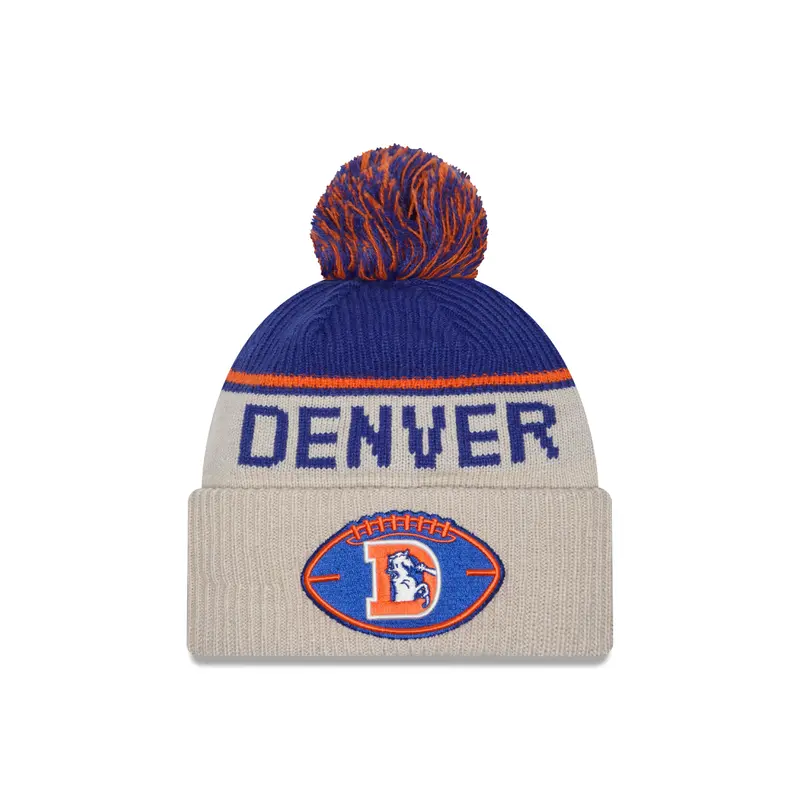 New Era - Denver Broncos - NFL Sideline Beanie - Stone/OTC