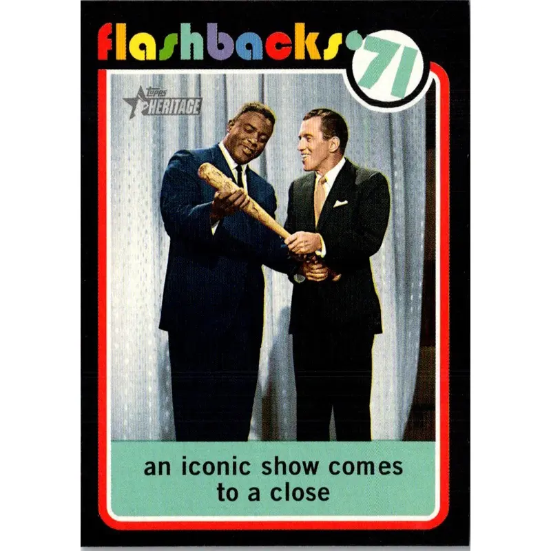 2020 Topps Heritage News Flashbacks '71 An Iconic Show Comes to a Close #NF-3