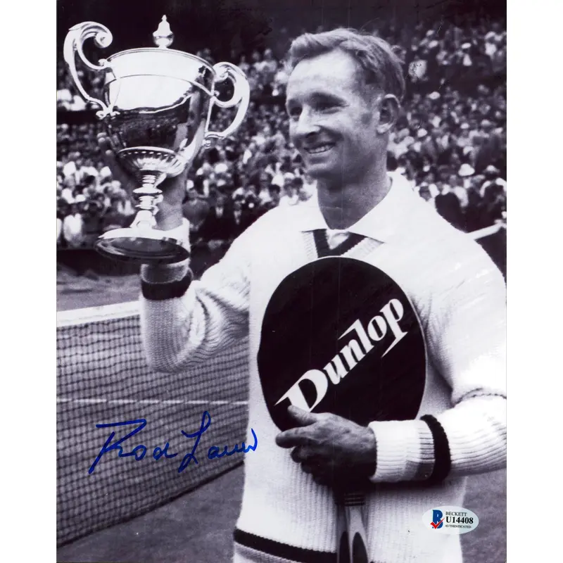 Rod Laver Authentic Signed 8x10 Vertical Photo Autographed BAS 2