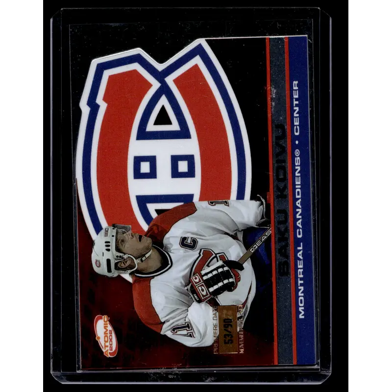 2001-02 Pacific Atomic - Premiere Date - Saku Koivu #51 /90