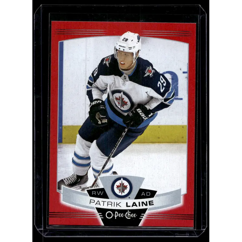 2019-20 O-Pee-Chee - Wrapper Redemption Red Blank Back - Patrik Laine #407