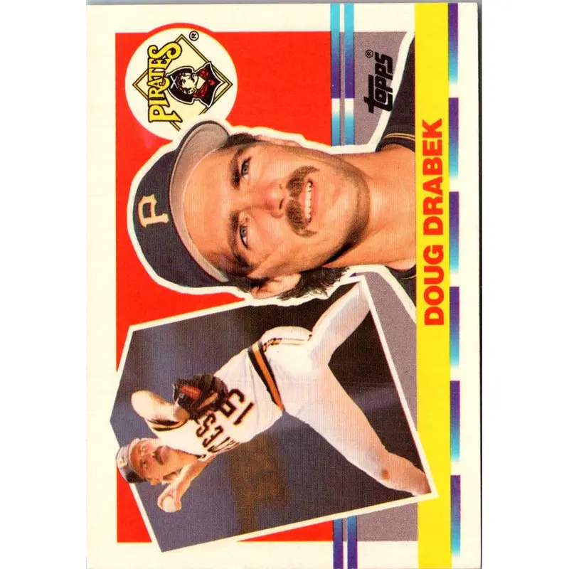 1990 Topps Big Doug Drabek #185