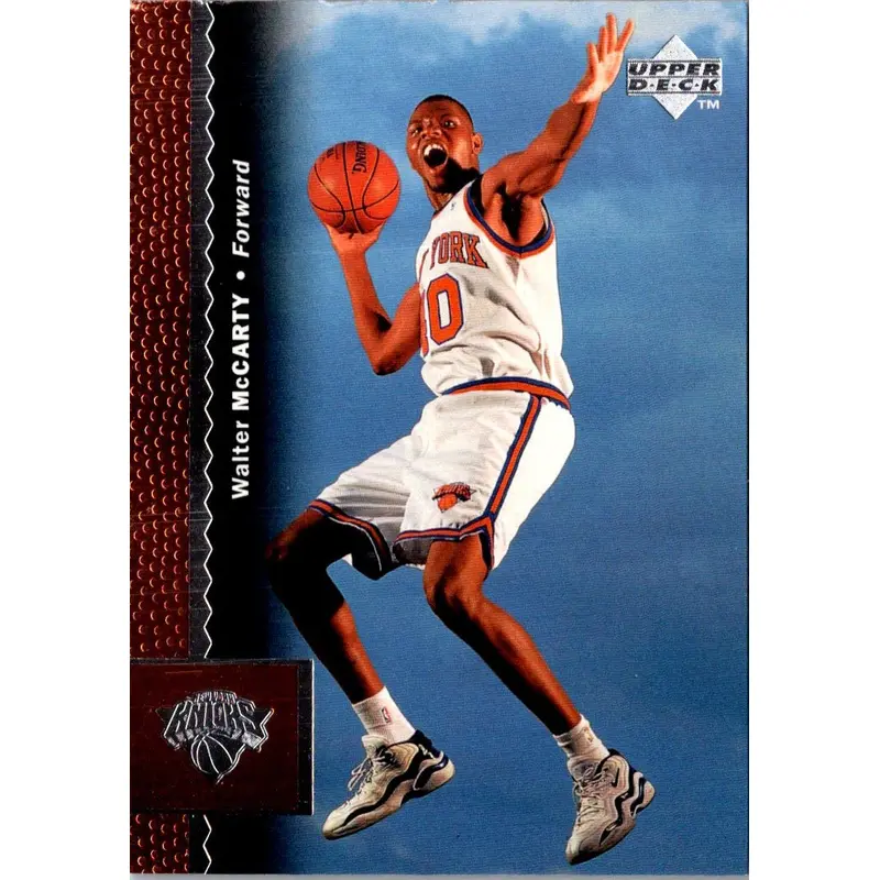 1996 Upper Deck Walter McCarty #263 Rookie