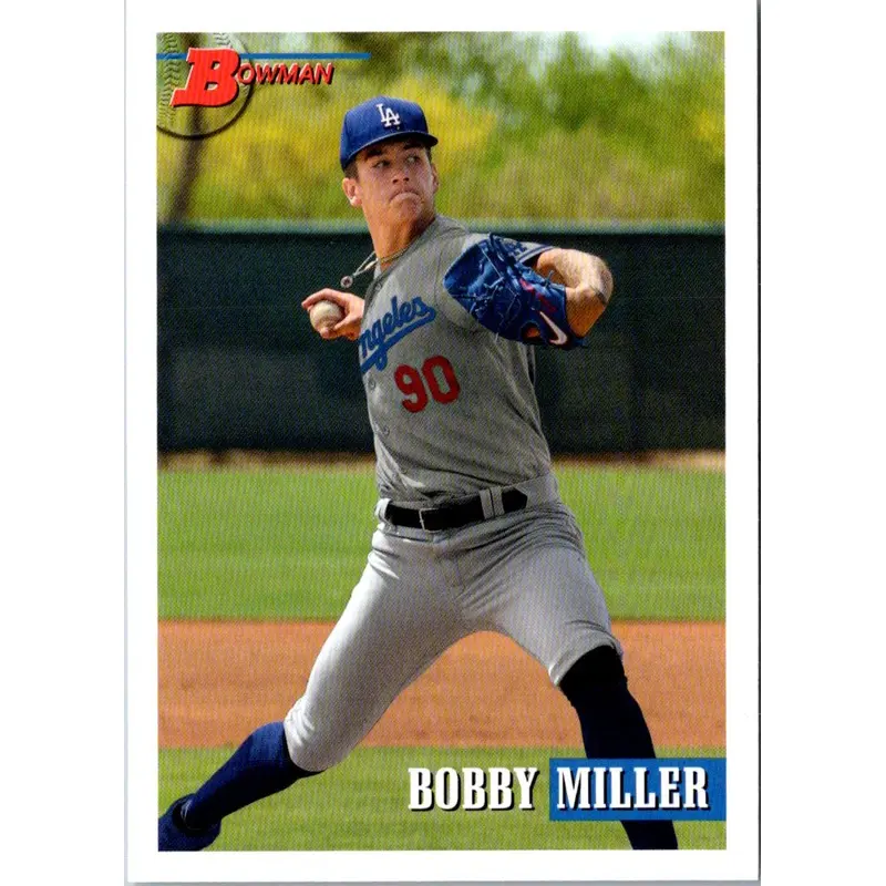 2021 Bowman Heritage Bobby Miller #186