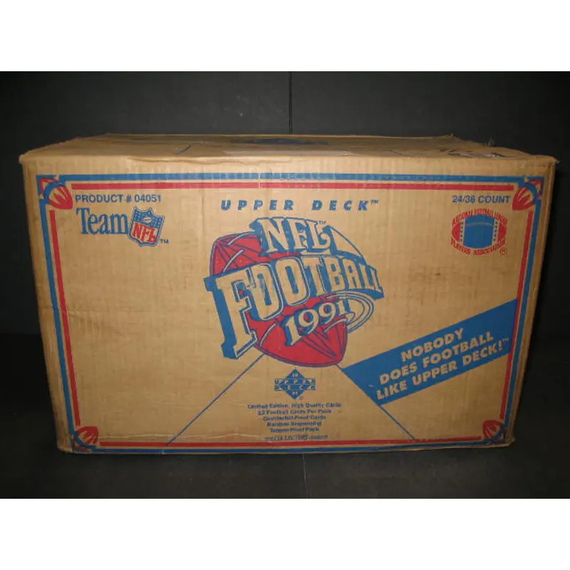 1991 Upper Deck Football Low Series Case (24 Box)