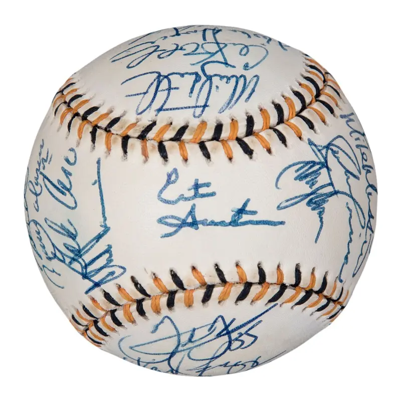 1994 All Star Game Signed Baseball 27 Sigs! Kirby Puckett Cal Ripken PSA DNA
