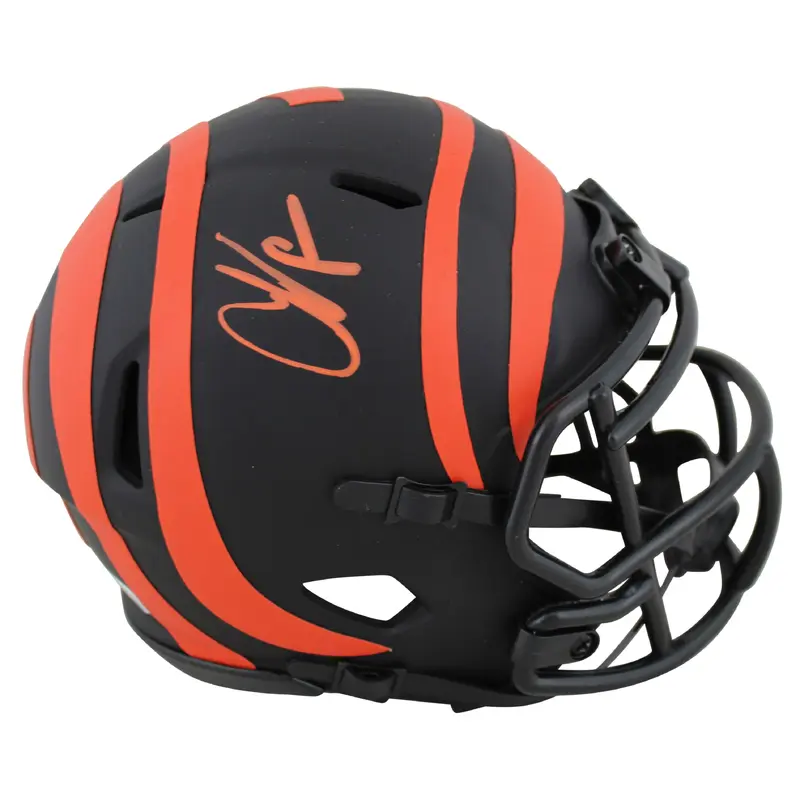 Bengals Chad Johnson Authentic Signed Eclipse Speed Mini Helmet JSA Witness