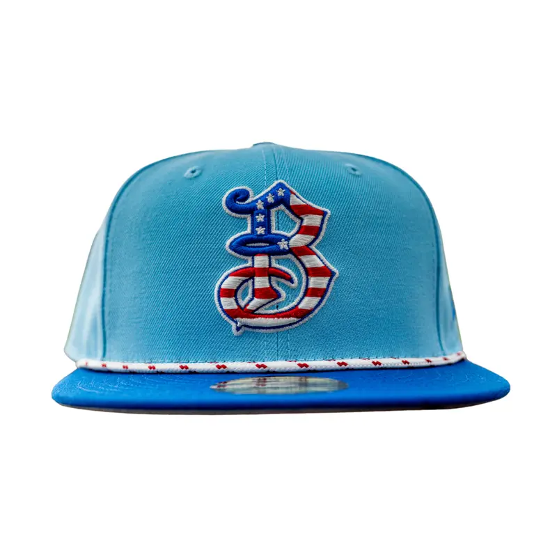 Bradenton Marauders 2025 Independence Day On Field Hat