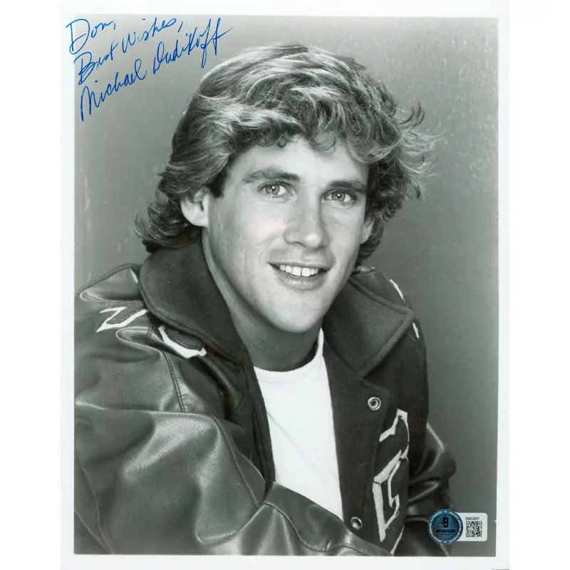 Michael Dudikoff American Ninja "Best Wishes" Signed 8x10 Photo BAS #BM33957