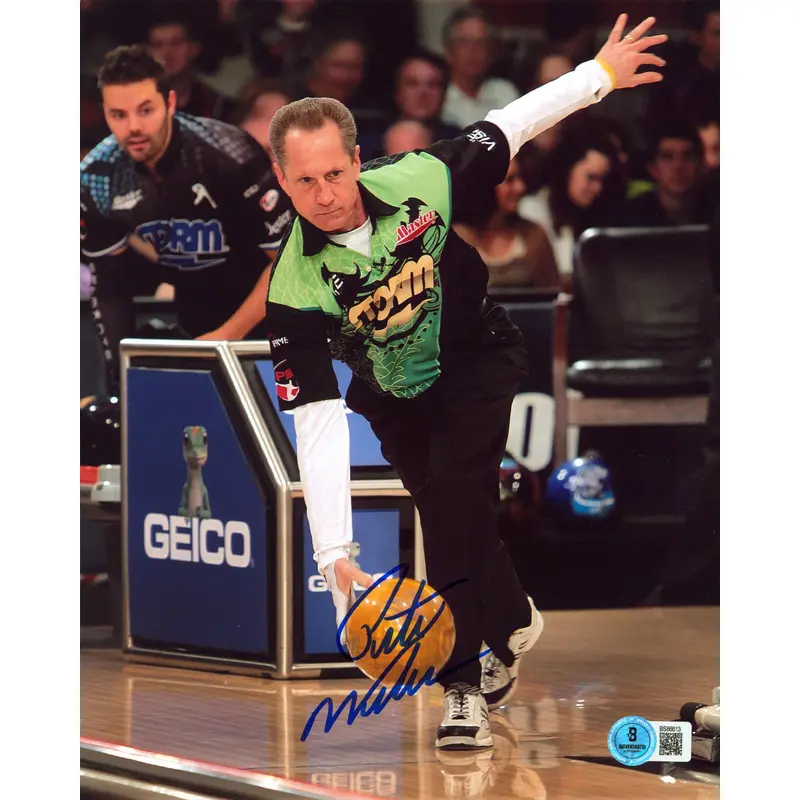 Pete Weber Bowling Authentic Signed 8x10 Vertical Photo Autographed BAS 7