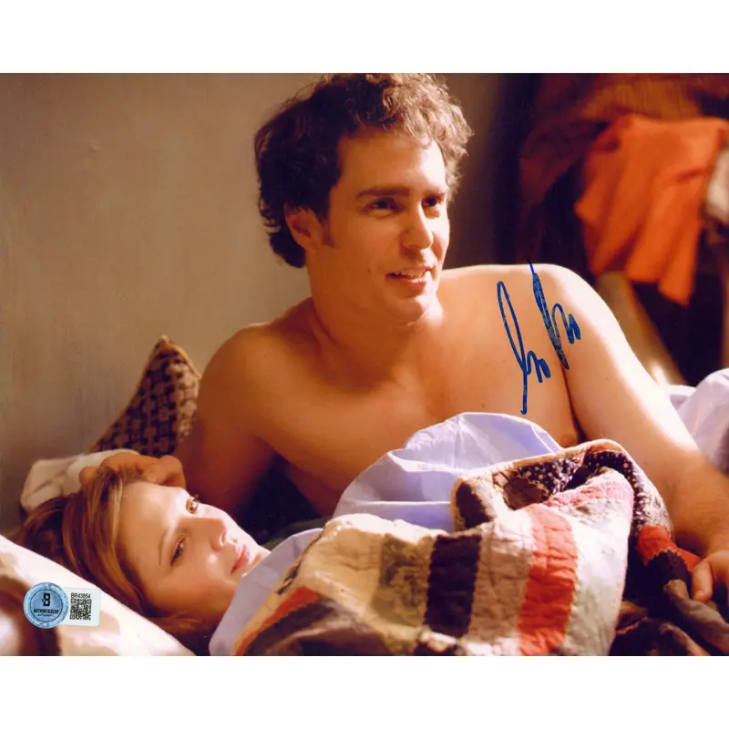 Sam Rockwell Confessions Of A Dangerous Mind Signed 8x10 Photo BAS #BR43854