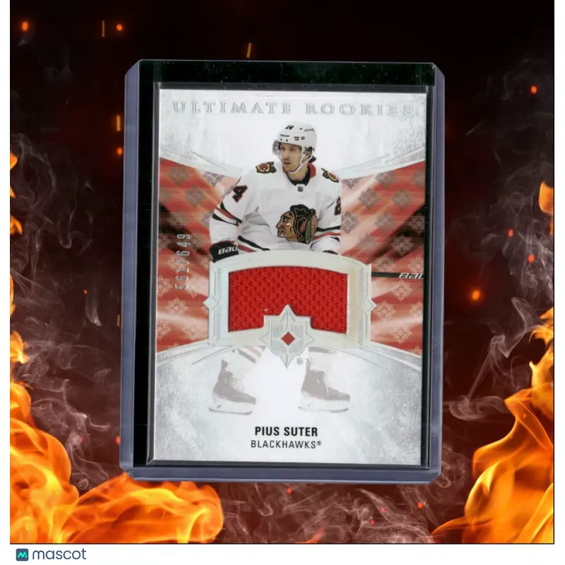 2020-21 Upper Deck Ultimate Collection Pius Suter Jersey Rookie 561/649 #161
