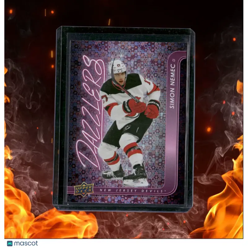 2024-25 Upper Deck Simon Nemec Dazzlers Pink SP #DZ-32