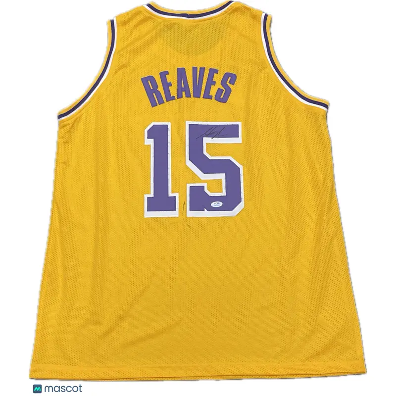 Austin Reaves Signed Jersey PSA Los Angeles Lakers Autographed