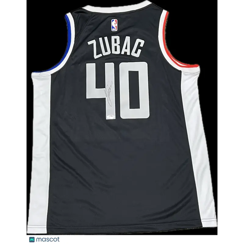 Ivica Zubac Signed Jersey PSA Los Angeles Clippers Autographed
