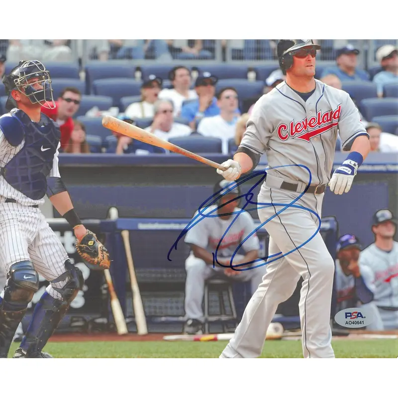 Russell Branyan signed 8x10 photo PSA/DNA Autographed Cleveland