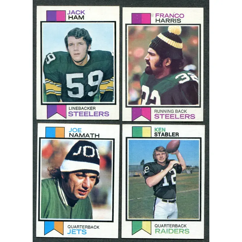1973 Topps Football Complete Set EX EX/MT (528) (24-356)