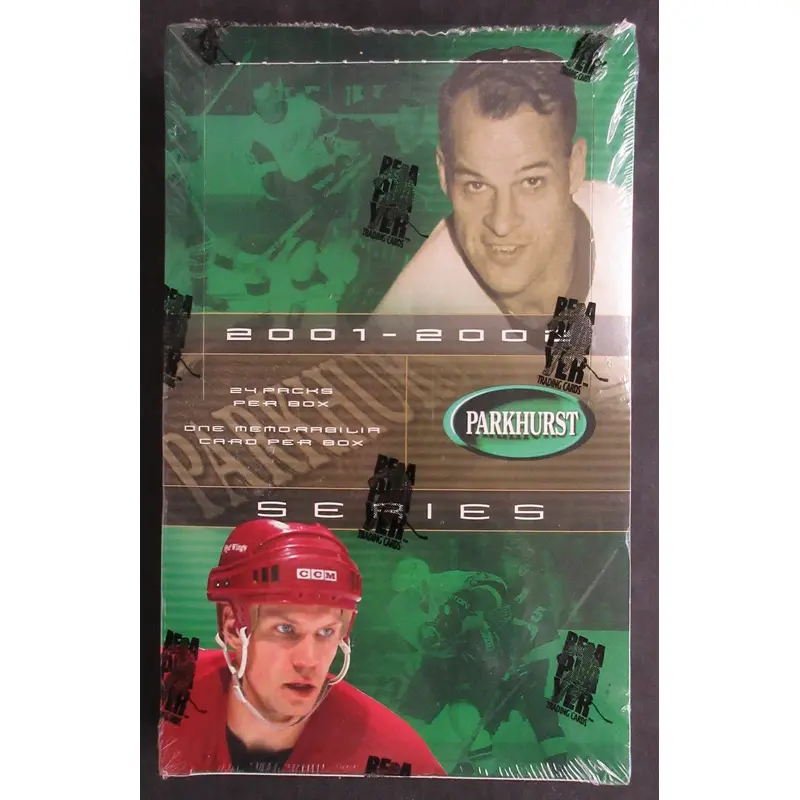 2001/02 Be a Player Parkhurst Hockey Box (Hobby) (24/5)