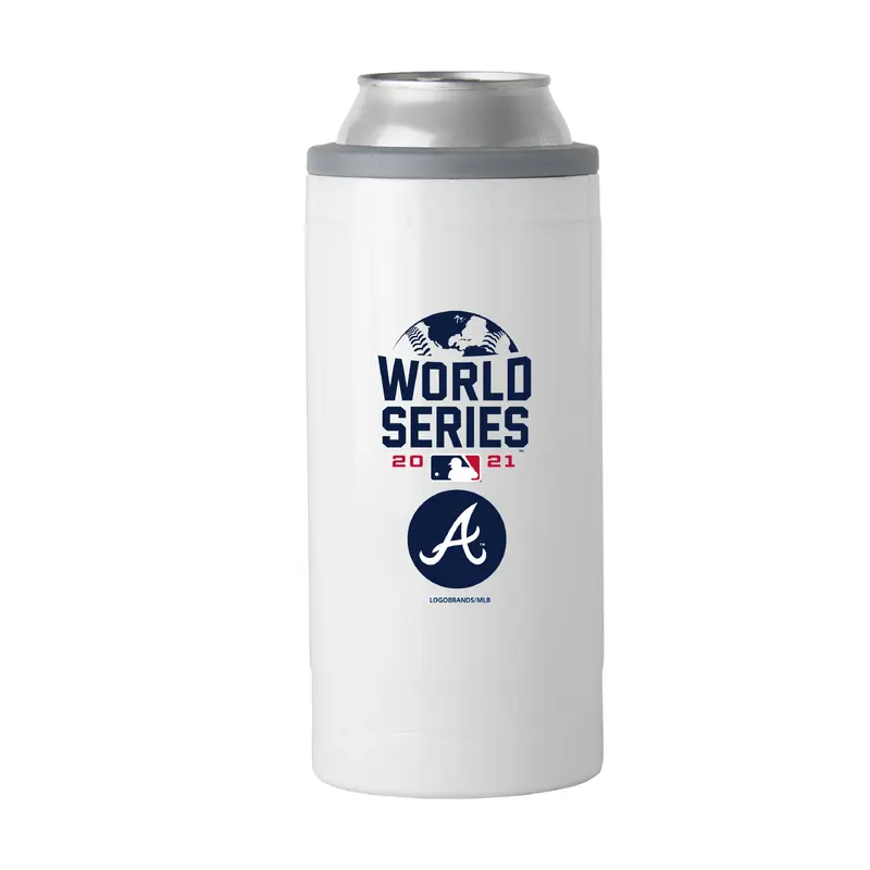 Atlanta Braves '21 12oz Bound Slim Can Coolie
