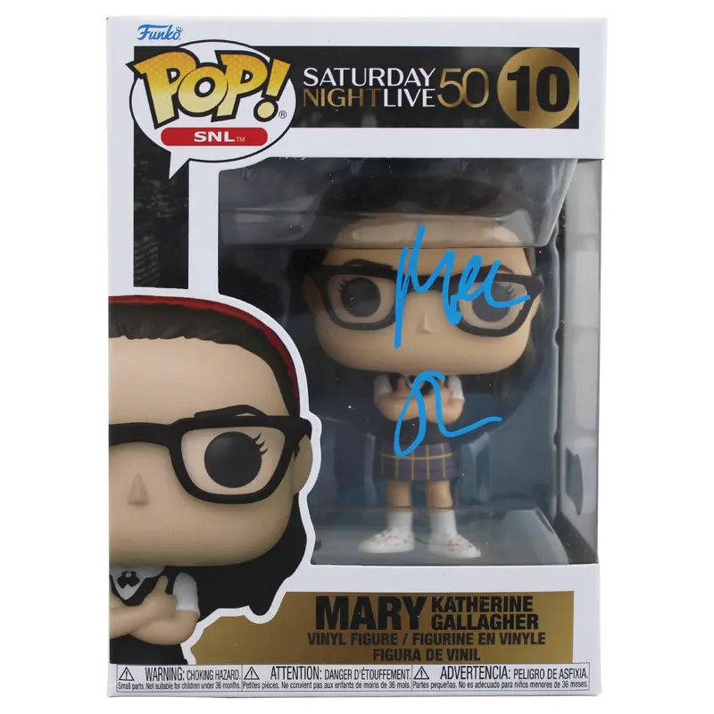 Molly Shannon SNL Signed #10 Mary Katherine Gallagher Funko Pop Vinyl Figure BAS