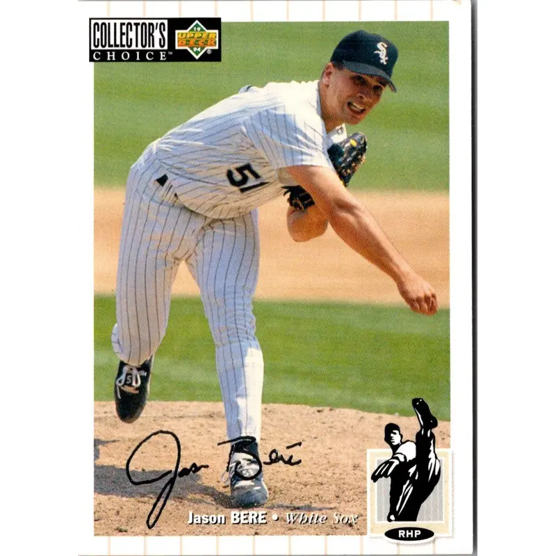 1994 Collector's Choice Gold Signature Jason Bere #50