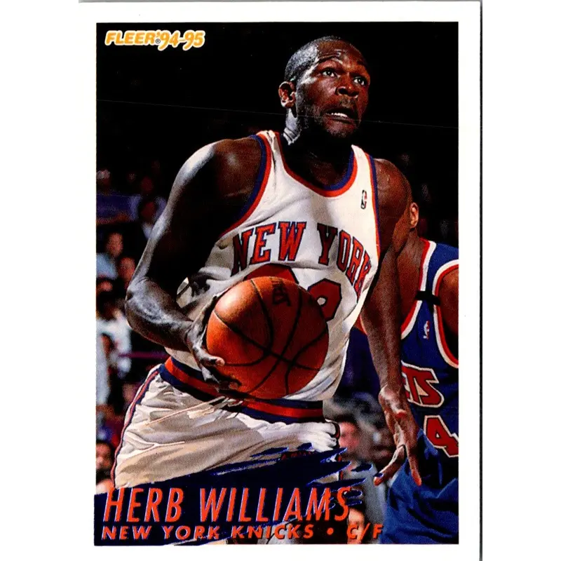 1994 Fleer Herb Williams #334