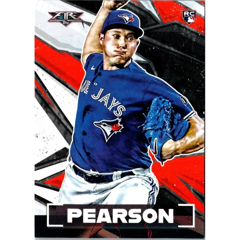 2021 Topps Fire Nate Pearson #25 Rookie
