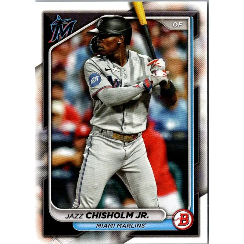 2024 Bowman Green Pattern Jazz Chisholm Jr. #95